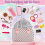 Borsa da gioco principessa per bambine, set con cellulare e trucco, 31 pezzi 3