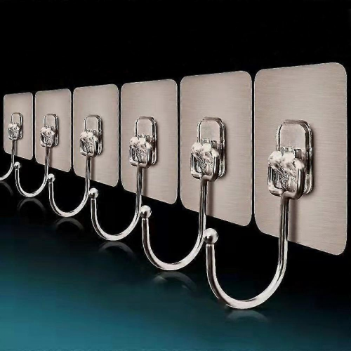 Lot de 8 grands crochets de rangement robustes 2025 2