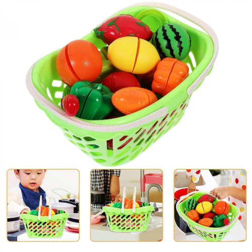 Cutting Fruit Toy Set for Playing 1Set Simulated Kitchen Toys Child Play 2