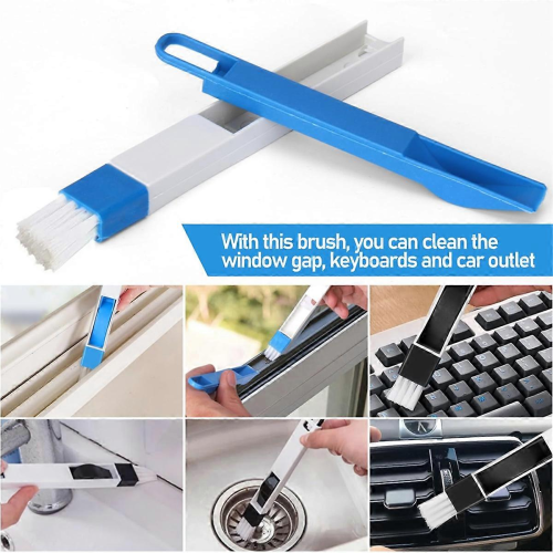 Window Track Cleaner Set, Window Groove Cleaning Brush Tools, Window Track Cleaning Tools,for Kitchen, Bathroom 1