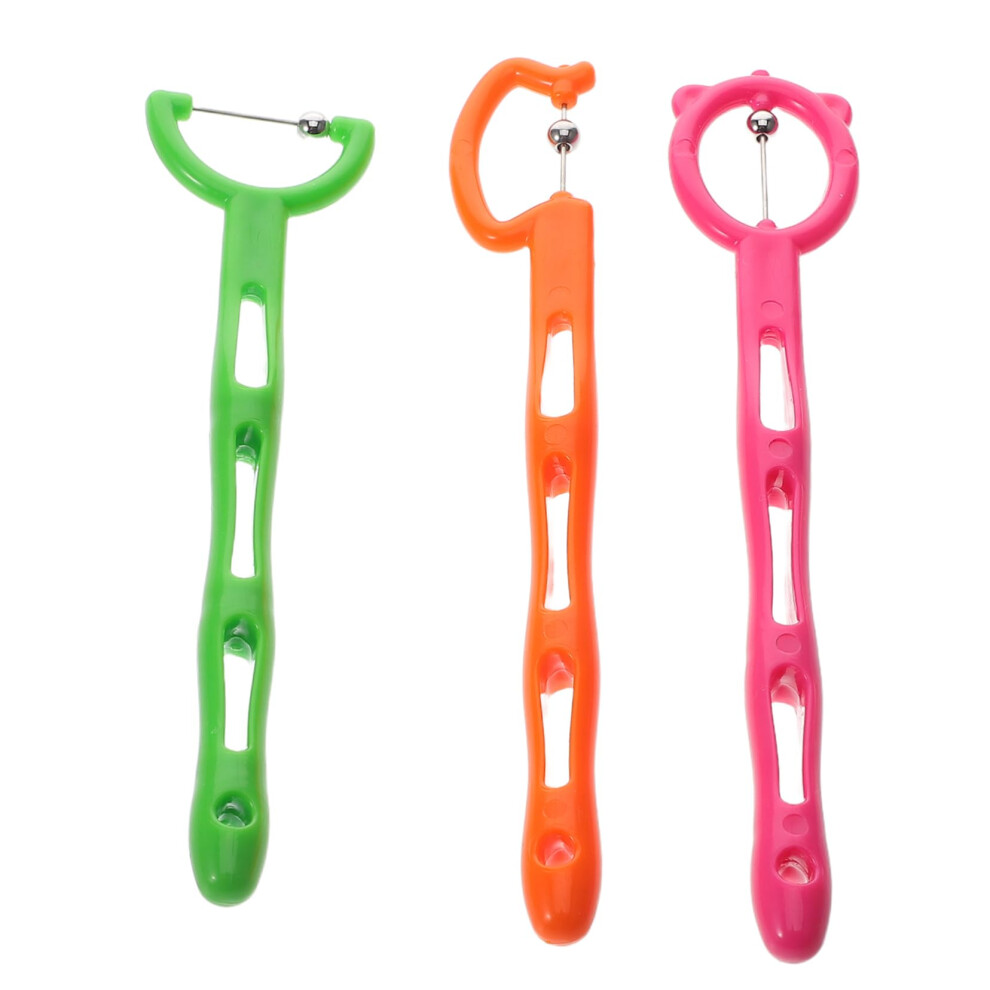 3pcs Speech Therapy Tools Tongue Tip Trainer for Kids Oral Muscle Strengthener for Speech Clarity