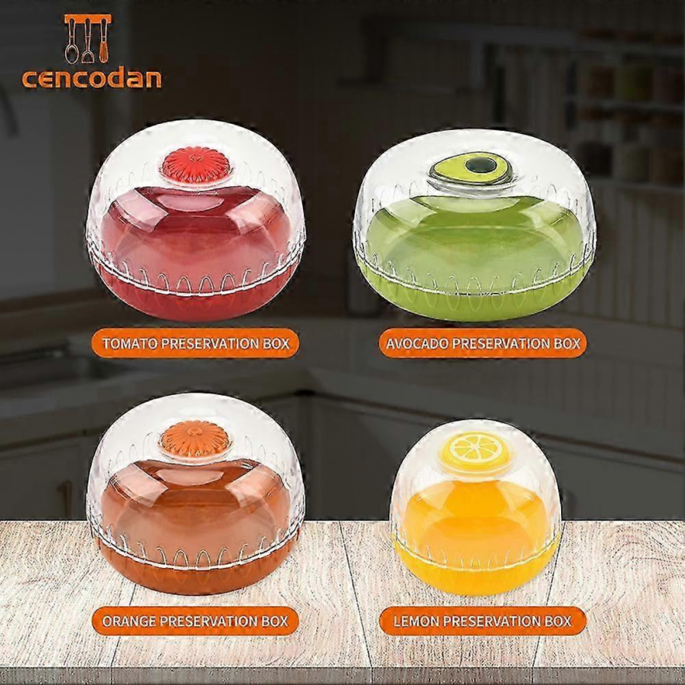 Yellowmultipurpose Fruit Preservation Box Vegetable Storage Box Kitchen Fridge 25-26 7441491137104