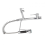 Chrome Finish Kitchen Faucet With Spring Pull-Down Spout, Pull Down Sprayer Faucet Offers Stylish And Functional Solution For Your Kitchen Space 2025 5