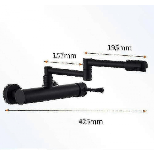 2025 Wall-mounted Kitchen Faucet, Folding Telescopic 2