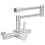 Robinet mural lavabo inox, mitigeur eau chaude/froide 2025 3