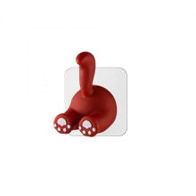 Wall Hooks Cartoon Animal Tail Design SelfAdhesive Clothes Towel Toothbrush Holder for Bathroom Kitchen