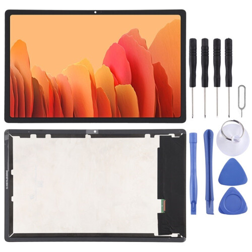 (Black) Tela LCD Samsung original para Galaxy Tab A7 10,4 polegadas 2020 com conjunto completo de digitalizador