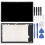 (Black) Tela LCD Samsung original para Galaxy Tab A7 10,4 polegadas 2020 com conjunto completo de digitalizador 3