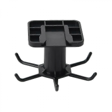 2025 1 Pcs Home Storage Hooks, Wall Mounted 360 Swivel Utensil Rack for Kitchen & Bathroom