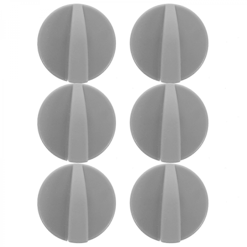 Kitchen Toy Stove Knobs for Roleplay 6Pcs Universal Dollhouse Accessories 2