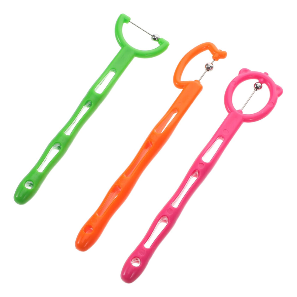 Speech Therapy Tools 3pcs Tongue Trainer Set for Kids Oral Motor Skills and Speech Clarity