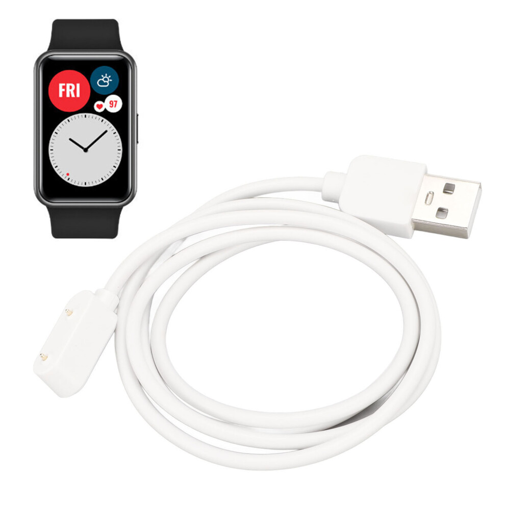 Smartwatch Usb Charger Cord For Huawei Band 6 7 Honor Es Watch Portable White 8441371548746