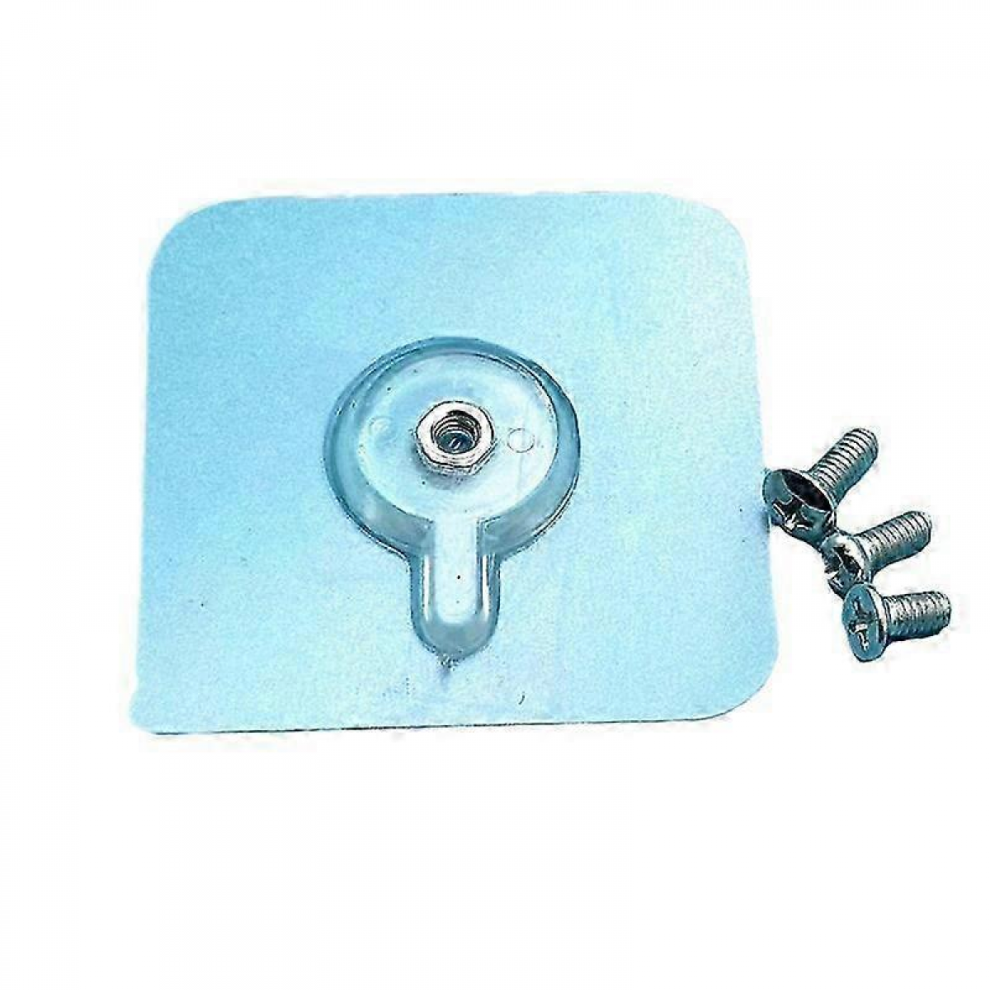 2025 1Pcs Self-Adhesive Hook Strong Adhesive Nails Hooks Poster Seamless Wall Sticker Hook Transparent Kitchen Bathroom Screw Holdertransparent-1 5008878200862