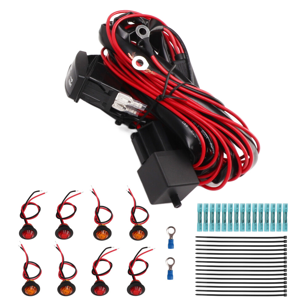 Horizontal Turn Switch For Utv Turn Signal Lighting Kit Atv Rzr Ranger 7661371551183