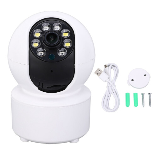 1920x1080P WiFi Indoor Security Camera with 355 Pan, Night Vision 1