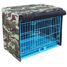 Dog Crate Cover Waterproof For Wire Crates XL Size Easy On Off Adjustable Outdoor Pet Kennel
