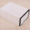 Plastic Organizer with Stackable Box and Transparent Box Body, Clear Drawer Shoe Storage Organizer for Home, Foldable Design Multi-purpose Storage 2