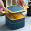 Στεγανό Bento Lunch Box, Φορητό στοιβαζόμενο κουτί φαγητού ασφαλές για φούρνο 5