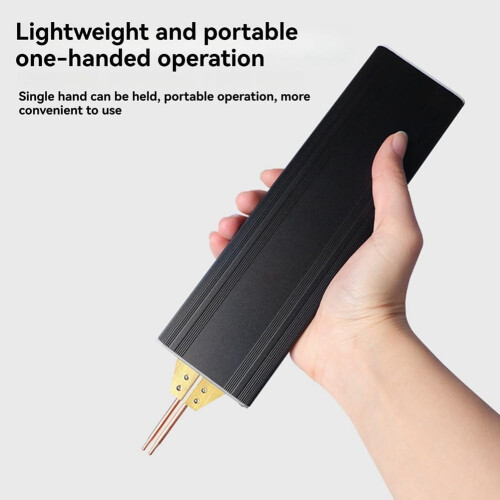 Black Spot Welder Portable Handheld Spot Welding Machine Battery Powered Automatic And Manual Modes Ref: 9689 2