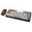 Compact & Stylish Wireless Keyboard Mouse Set - Black Ergonomic Design 16