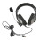 USB Gaming Headset with Microphone, 40mm Speakers, Adjustable Volume, Black/Gray 2