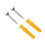 Double Head Screws 3.5x0.8mm 252g Silver Bit 14