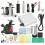 Silicone Practice Skin Included Tattoo Machine Kit Fine Line Work Capable Rustic Style Double Coil Set Beginner Friendly 1