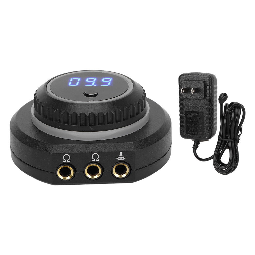 Tattoo Machine Power Supply Unit Voltage Adjustable Dual Output Thermal Copier Printer Compact Dimensions Versatile Design Rotational Abilities