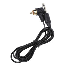 Tattoo Machine Power Cable With Acrylic Material Surface, Button Controller Compatible Connection Cord Replacement Cable For Stable Transmission And