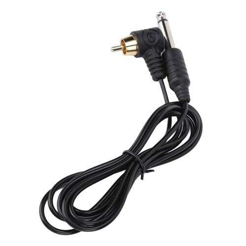 Tattoo Machine Power Cable With Acrylic Material Surface, Button Controller Compatible Connection Cord Replacement Cable For Stable Transmission And