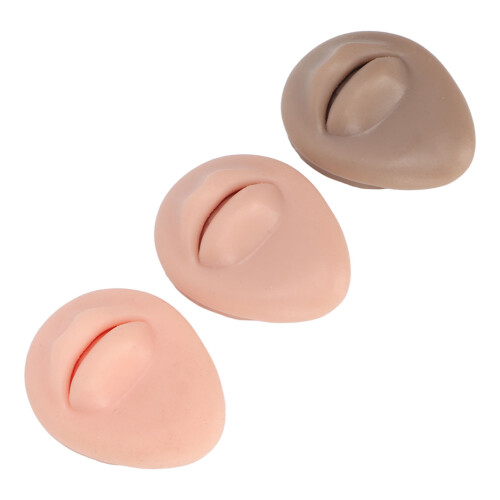 Professional Piercing Practice Kit, Soft Silicone Models For Multi Purpose Use, Including Display Rack And Instruction Manual 2