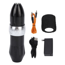 Permanent Makeup Machine High Quality Tattoo Machine, Ergonomic Pen Style Coreless Motor Aluminum Alloy Frame Low Noise Easy Disassemble Wireless