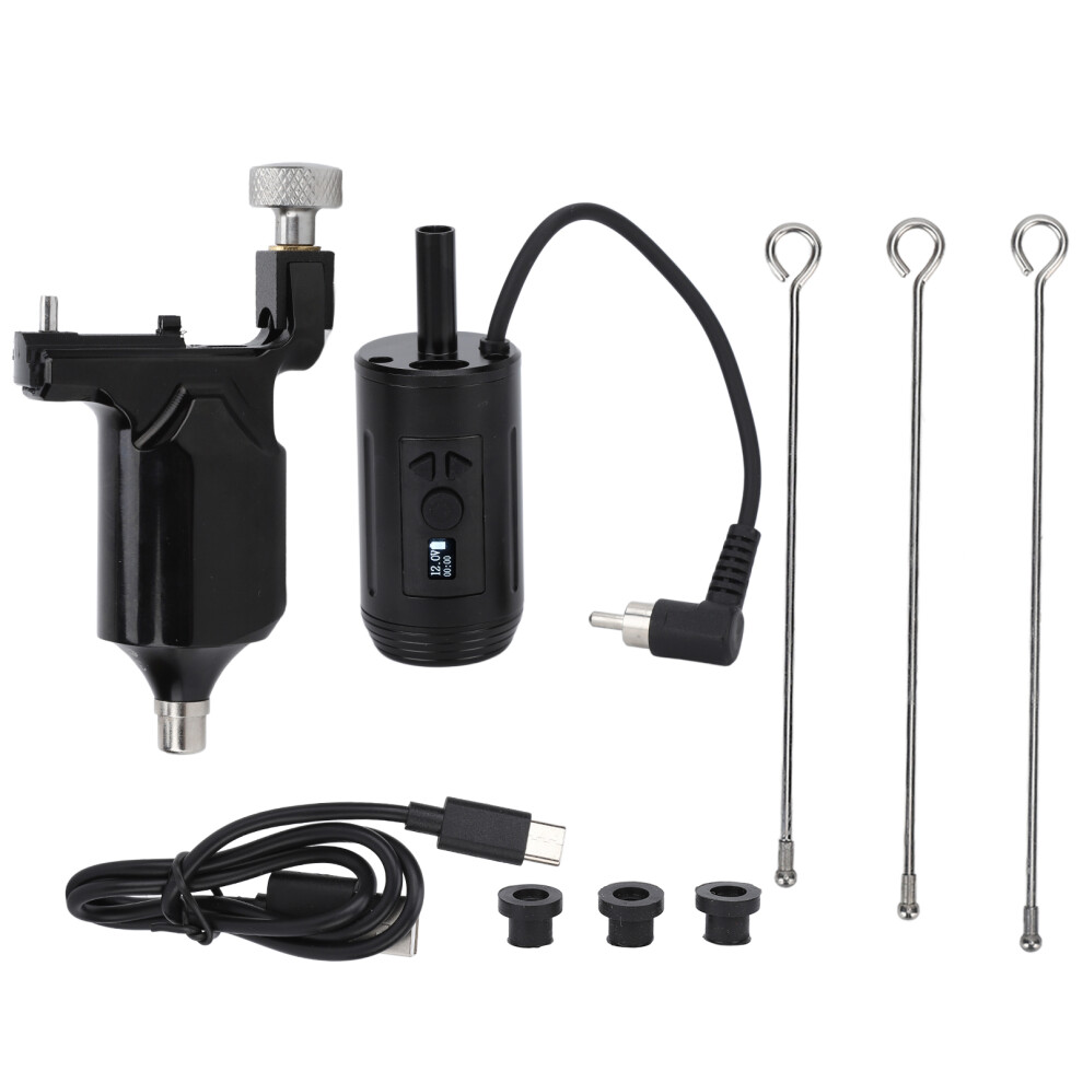 The Ultimate Wireless Tattoo Power Supply: A Meld Of Innovation And Convenience With Integrated Handle And Clip Cord, Lithium Battery For Extended