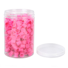Tattoo Ink Cups with Suction Base, Disposable Pigment Holders Made from Soft Silicone, 4000 Degree Heat Treated, Non Toxic & Sterile, Suitable for