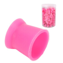 300 pezzi coppe per inchiostro per tatuaggi - in silicone usa e getta con base a ventosa sicure fino a 4000C