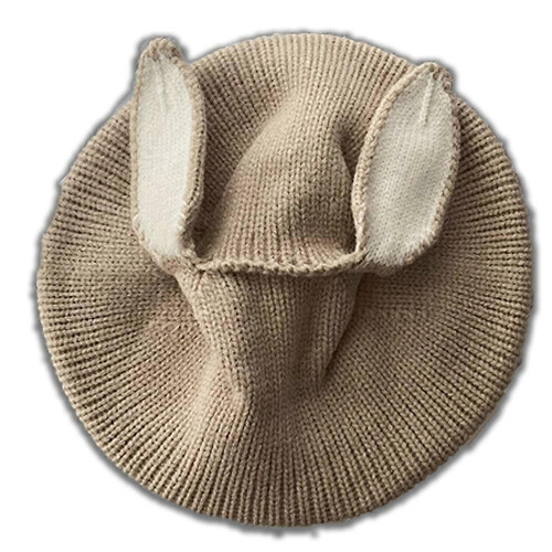 (As show, grey) Cute Kids Hat Dome BeretOne Size 1