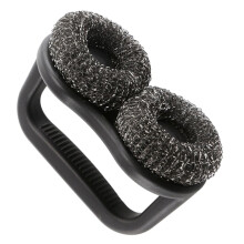 Heavy Duty Grill Cleaning Brush with Durable Steel Bristles, BBQ Grill Cleaner for Outdoor Barbecue