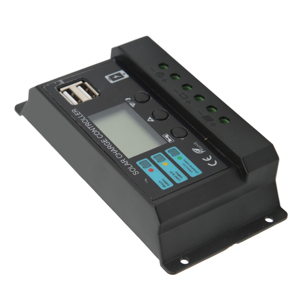 12V/24V Solar Charge Controller 20A Lcd Screen Robust Protection 4971371557997