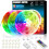 Πολύχρωμα φώτα 50 ποδιών, λωρίδα LED RGB 450LED για ντουλάπι κουζίνας υπνοδωματίου, 1