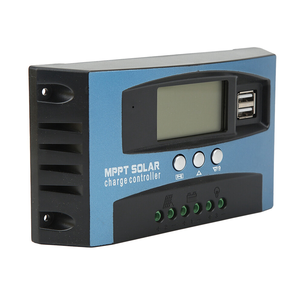 Solar Charge Controller 100A Lcd Usb Regulator 12/24V Auto 9391371557974