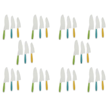 Knives for Kids 30-Piece Nylon Kitchen Baking Knife Set,Children's Cooking Knives Firm Grip, Serrat 2026