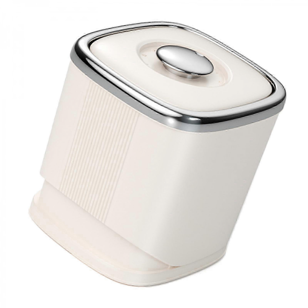 2026 Proof Rice Bucket Sealed Cereal Dispenser With Measuring Cup Electroplating Model Kitchen Organization 7771292227590
