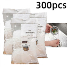 300 piÚces sacs filtrants jetables pour évier, passoire de cuisine, sac poubelle anti-obstruction, filet de nettoyage