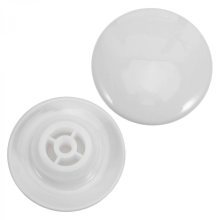 pezzi Tappo per lavandino - Tappo a scatto per lavandino Tappo per vasca da bagno Tappo per lavandino per cucina Bagno Bianco