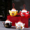 Fortune Cat Canister Ceramic Kitchen Use Moisture-Proof Dust-Proof 1Pcs 2