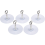 5 Pcs No Hole Ceiling Hooks with Strong Adhesive Hold, Damage Hanging for Kitchen Bathroom 3