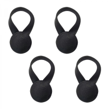 Lot de 4 pinces magnétiques multicolores antidérapantes pour serviettes et pantalons. Organisation pour salle de bain, cuisine, maison.