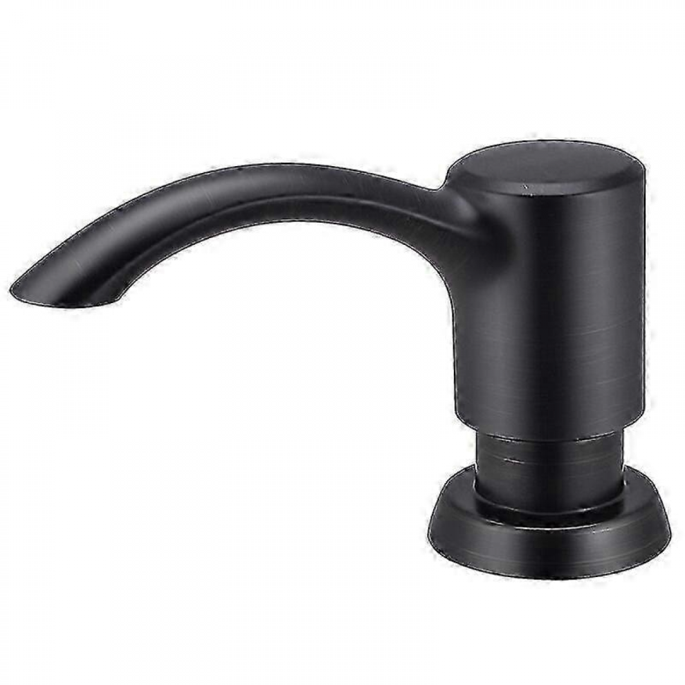 Oil-Rubbed Bronzenickel Soap Dispenser Black Kitchen Sink Counter Liquid Soap Dispenser Bottle Kitchen Accessories 500Ml Built In Pumps 4326604142998