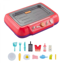 RedPlay Kitchen Set for Kids with Realistic Electric Stove & Changing Food 26-27s
