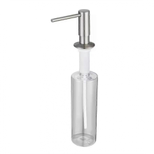 10 Oz. Chrome Kitchen Soap Dispenser - Easy Refill & 360 Swivel Spout